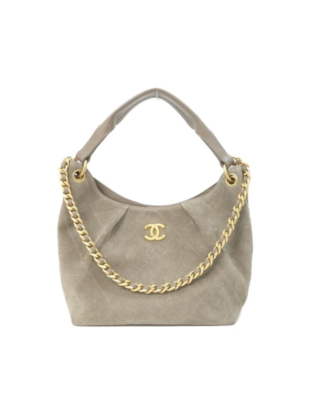 Chanel Shoulder Bag Gray